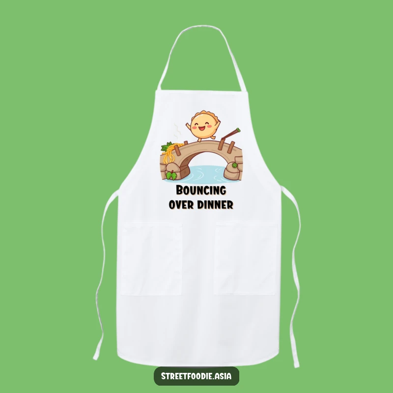 Funny Empanada Noodle Apron: Comical Cooking Wear, Perfect Chef Gift