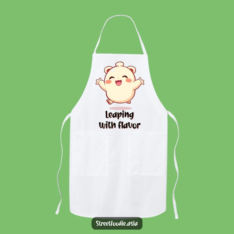 Funny Dumpling Joy Apron: Cook with Happiness and Humor!