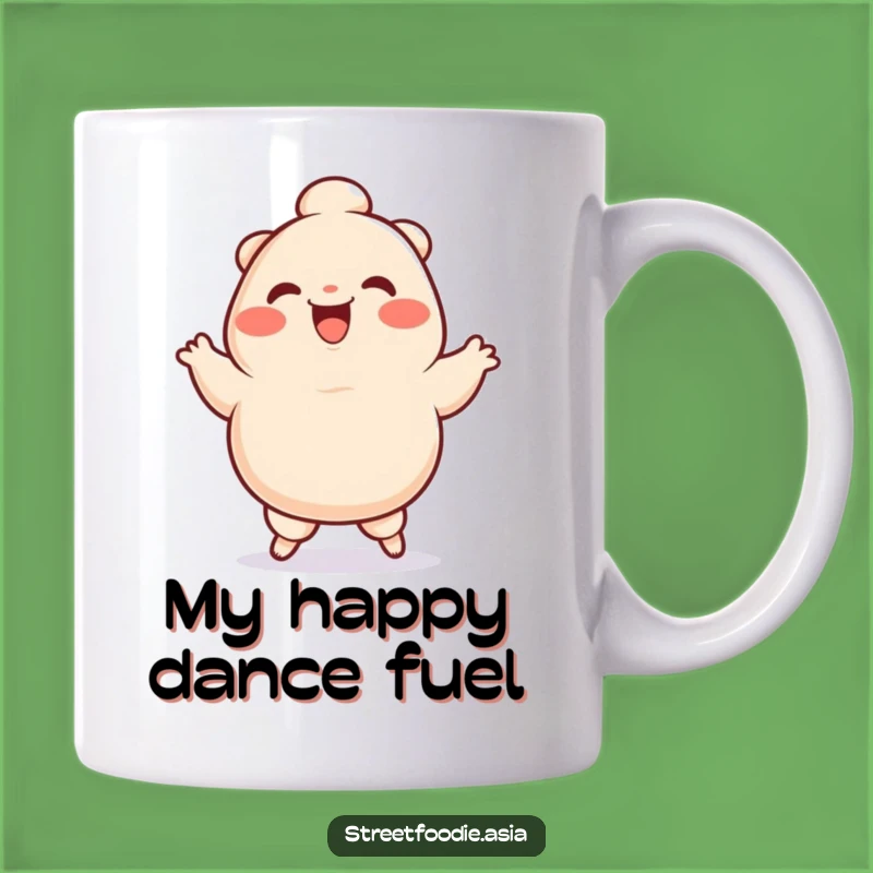 Funny Dumpling Jig Mug: A Hilarious Character Art Gift for Food Lovers