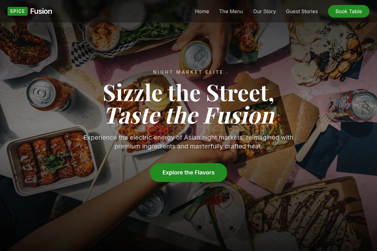 Spice Asian Fusion Food