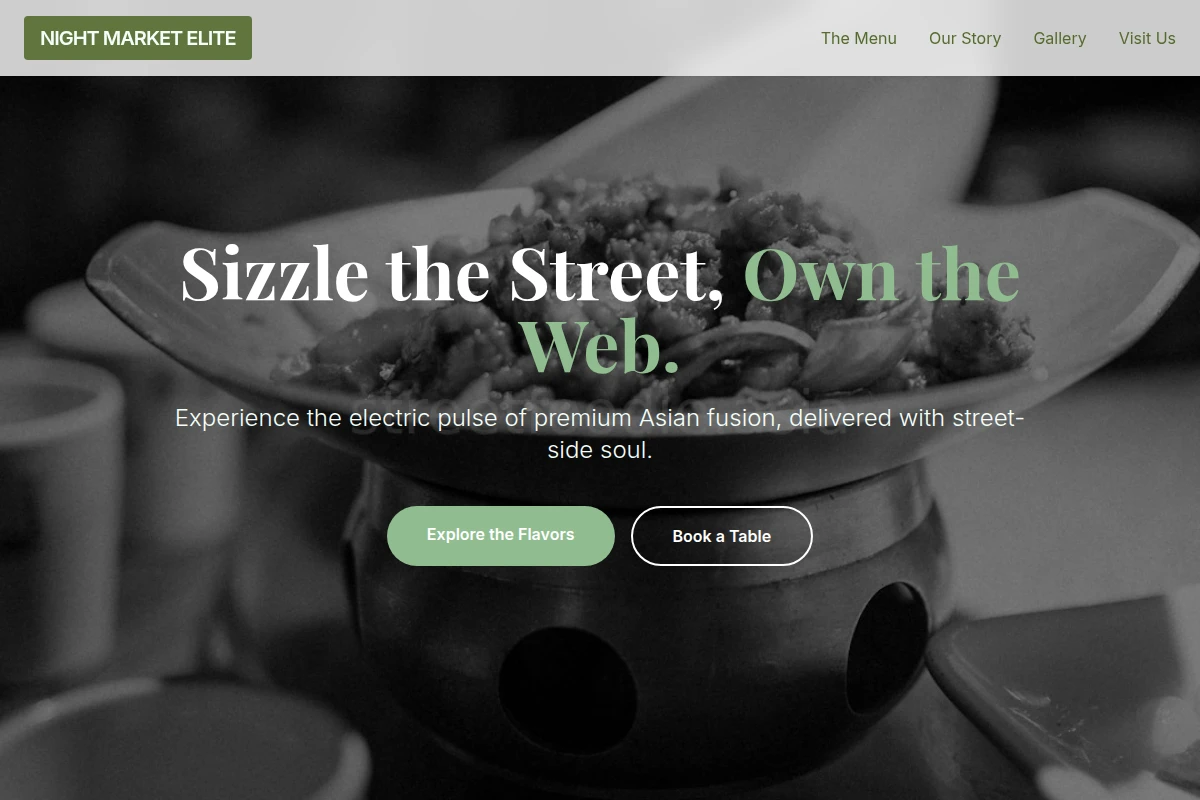 Sizzle Asian Fusion Food