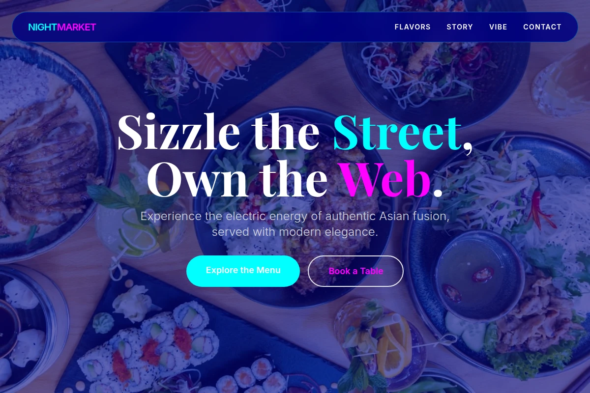 Hawker Asian Fusion Food