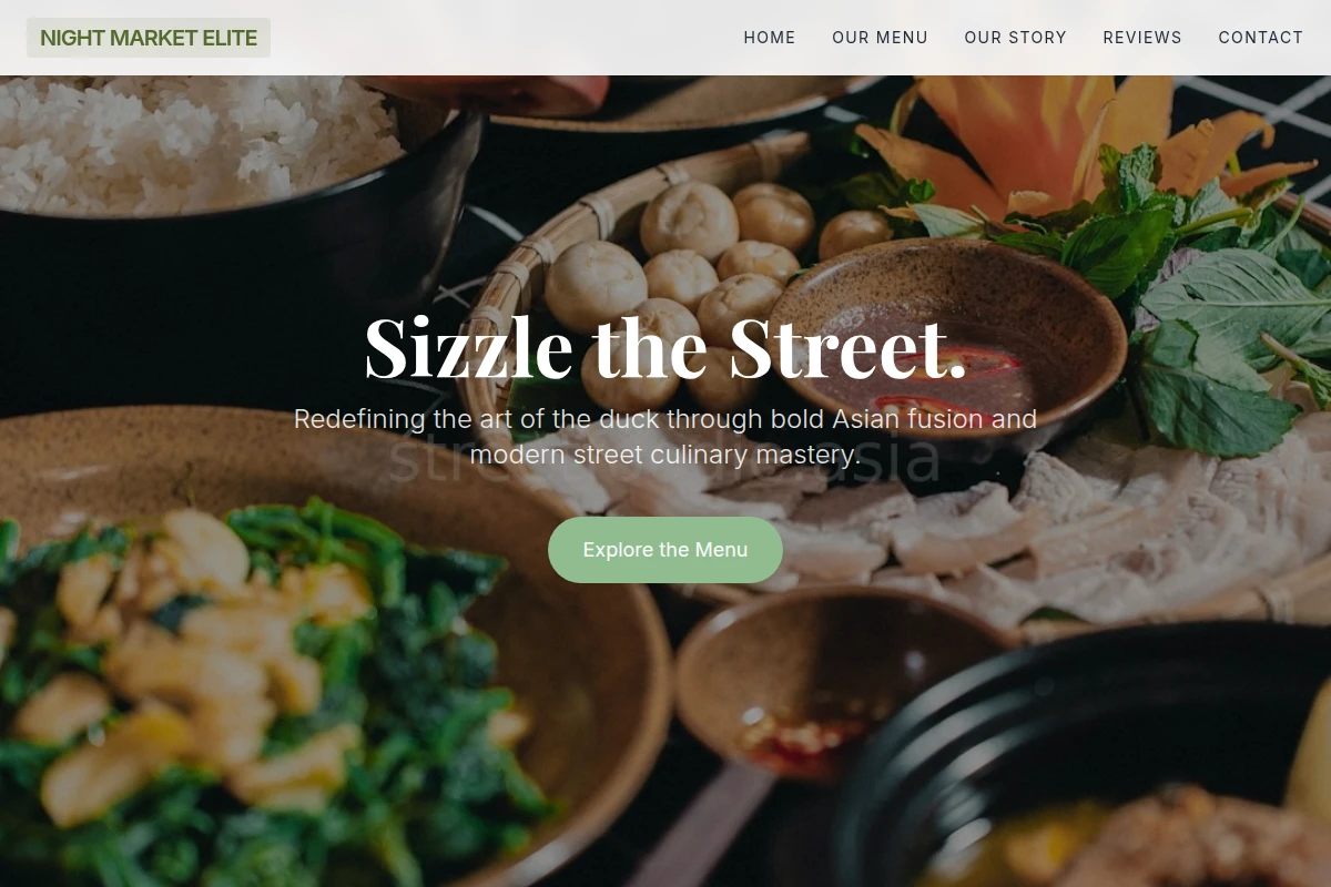 Duck Asian Fusion Food