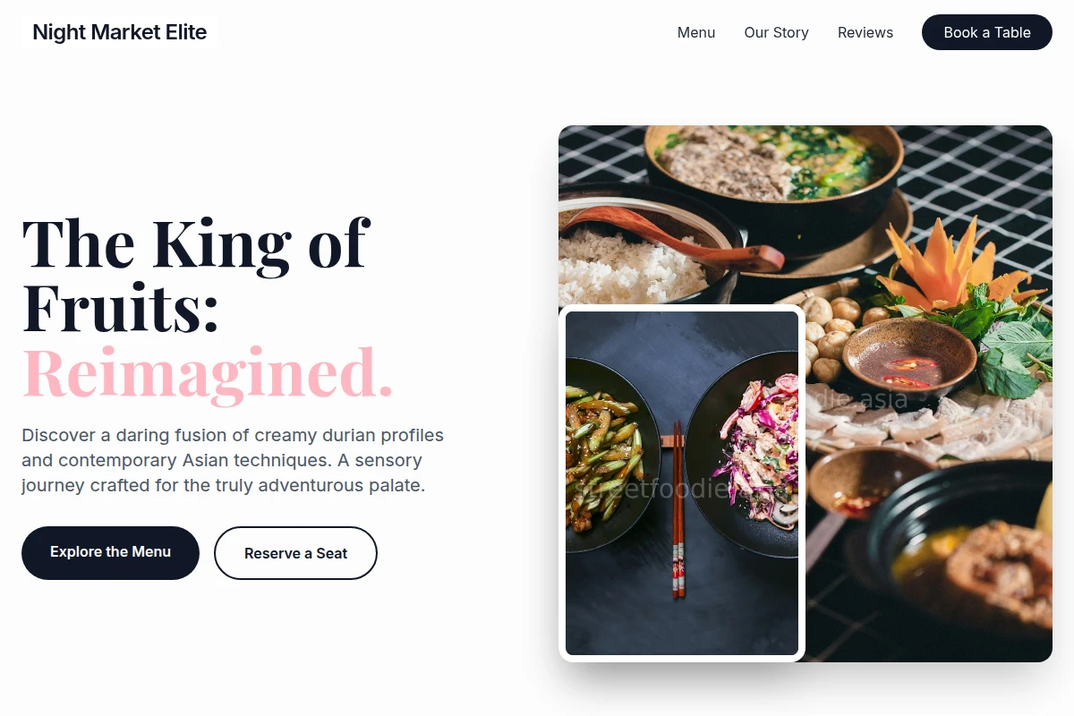 Durian Asian Fusion Food