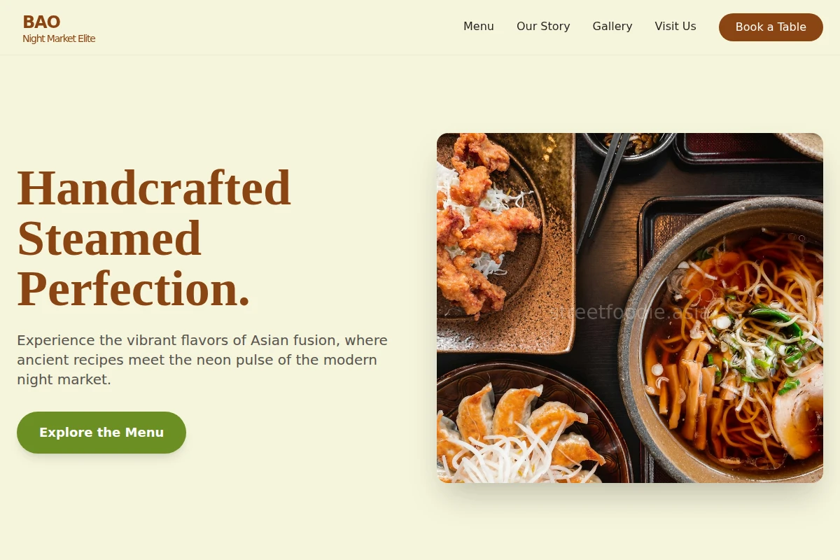 Bao Asian Fusion Food