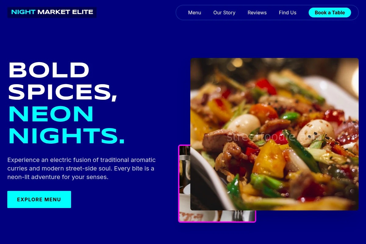 Curry Asian Fusion Food