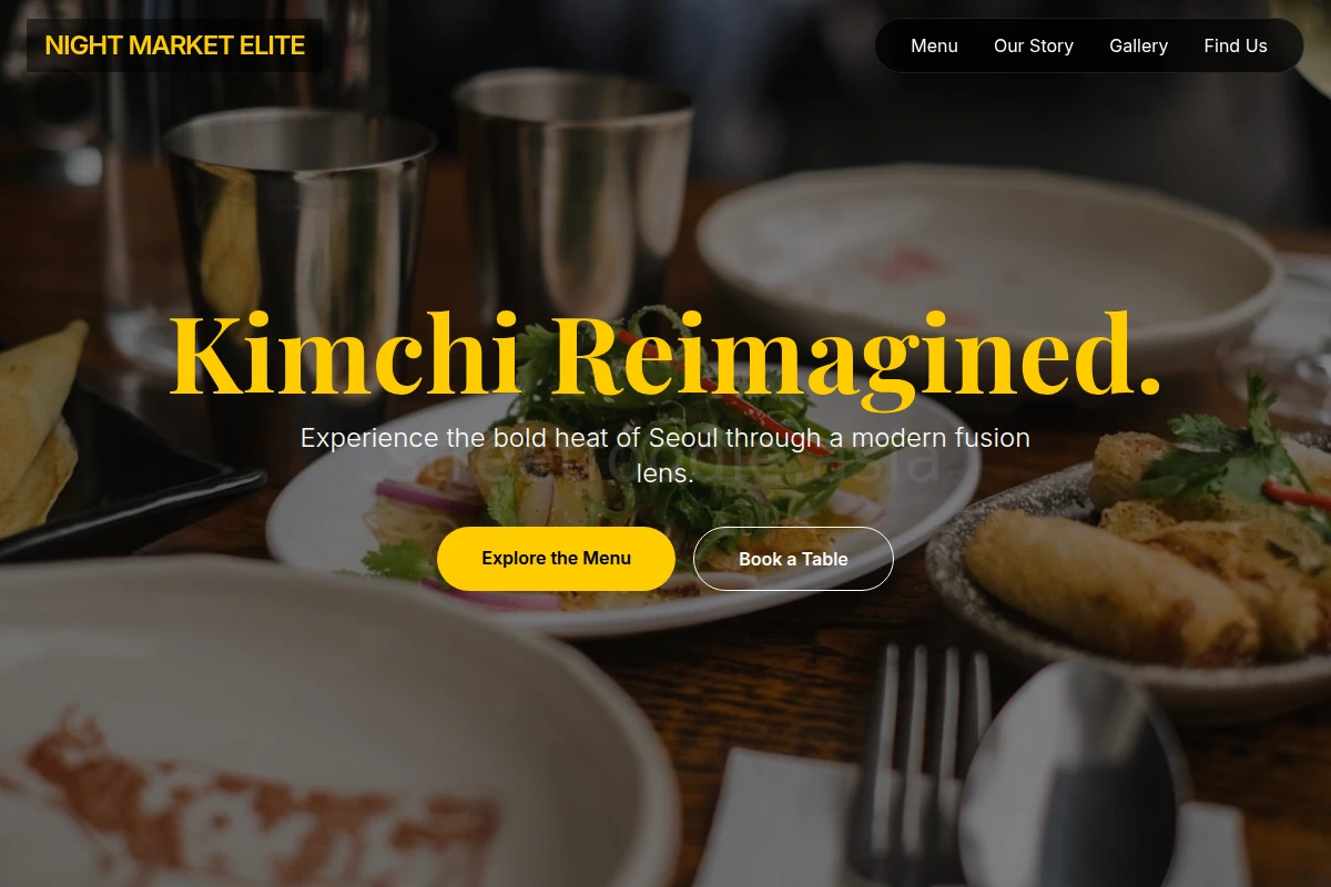 Kimchi Asian Fusion Food
