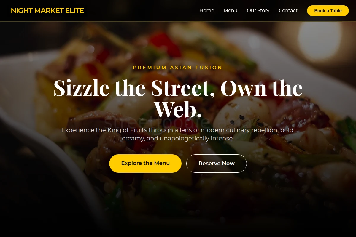 Durian Asian Fusion Food