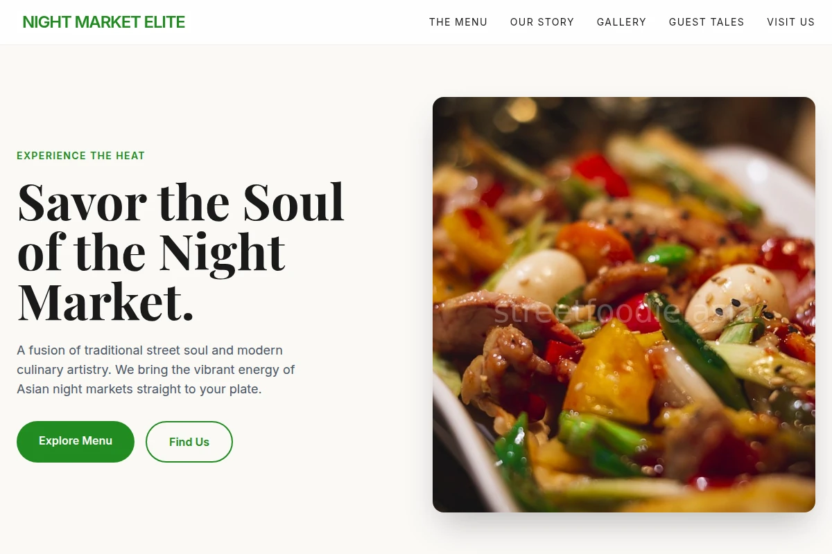 Night-Market Asian Fusion Food
