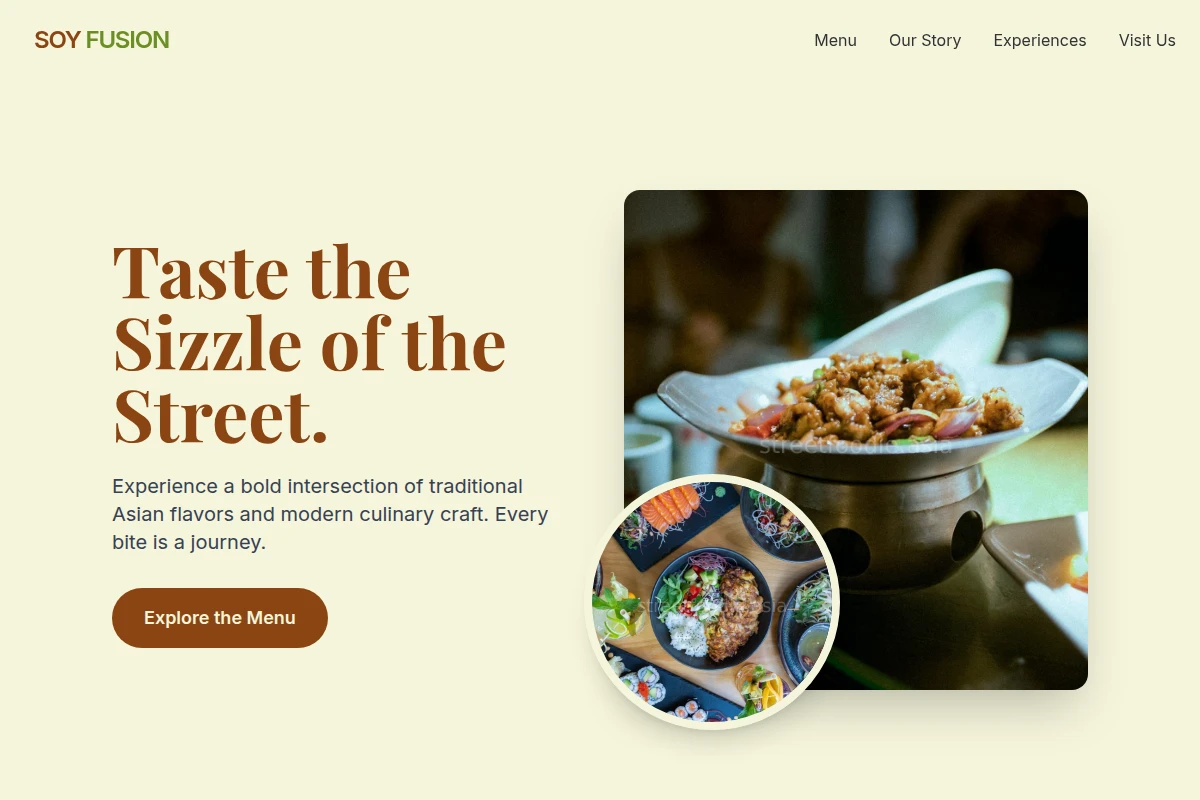 Soy Asian Fusion Food