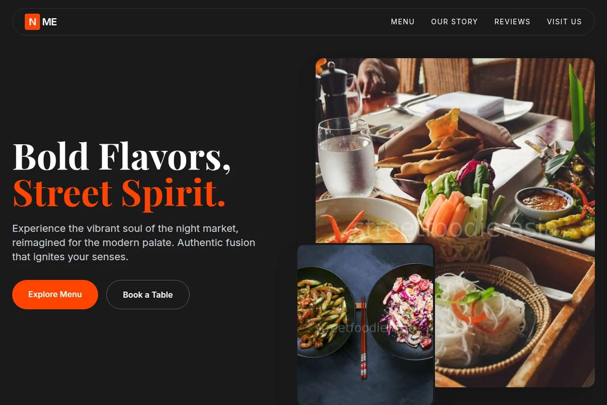 Hawker Asian Fusion Food