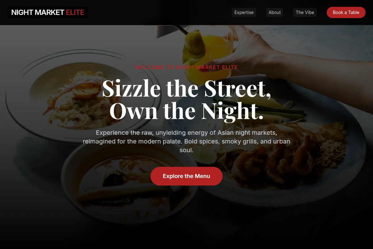 Street-Eats Asian Fusion Food