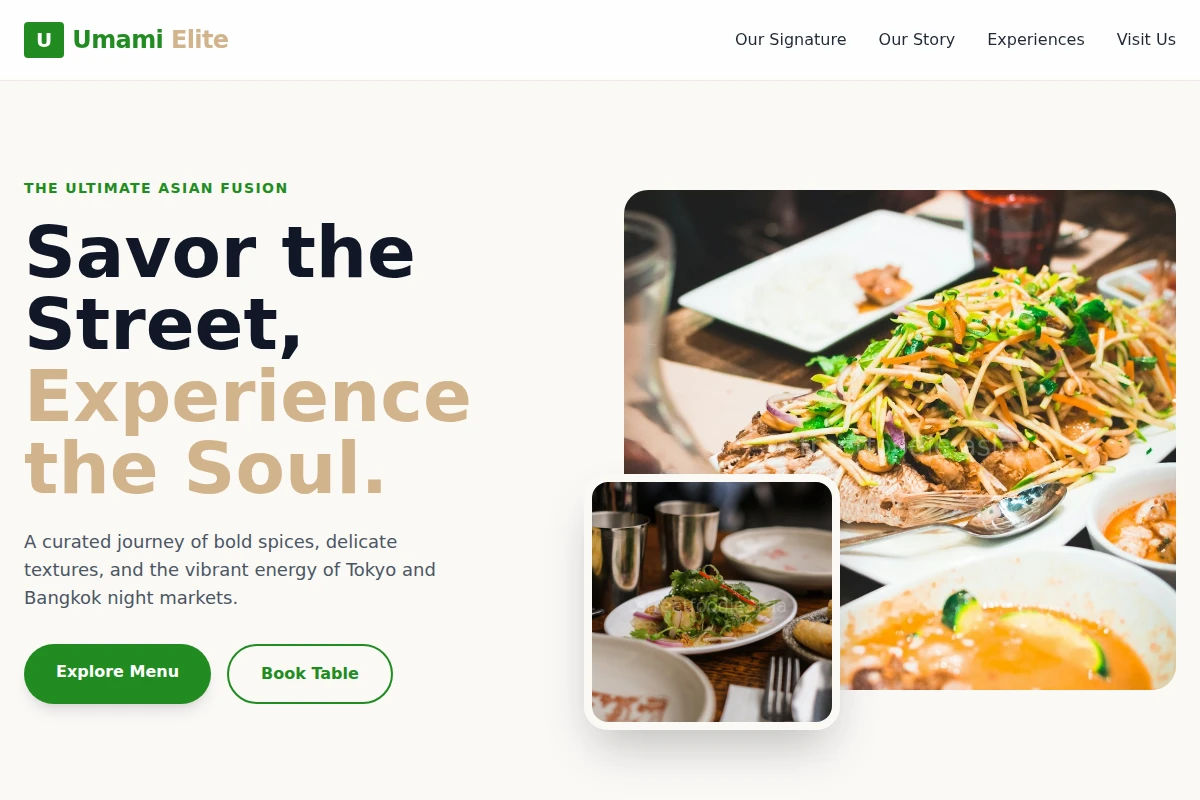Umami Asian Fusion Food
