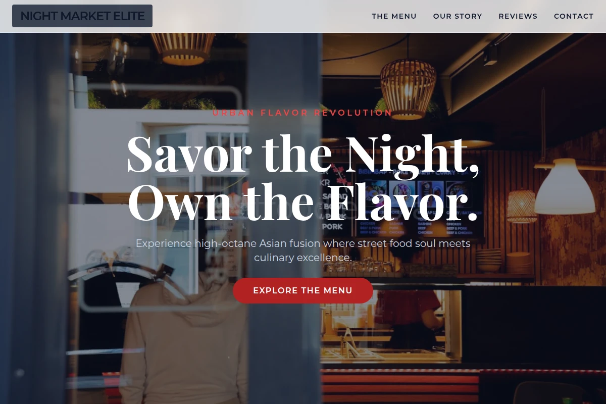 Savor Asian Fusion Food
