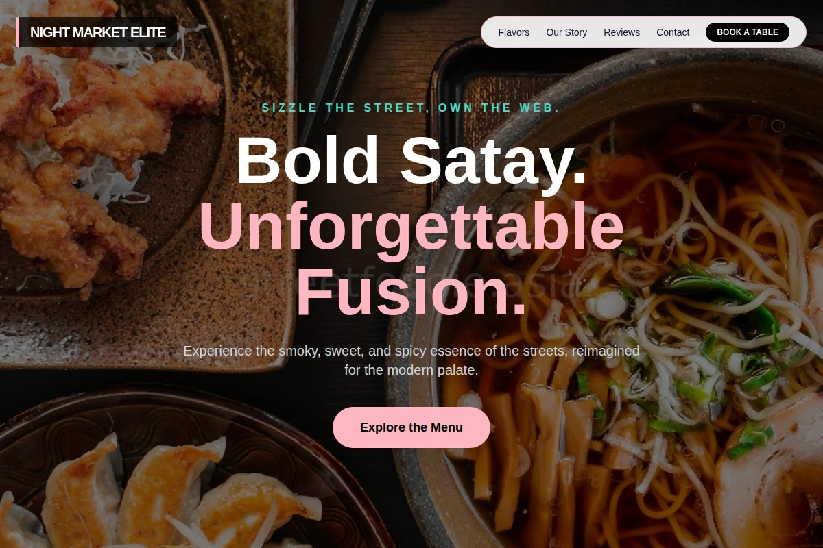 Satay Asian Fusion Food