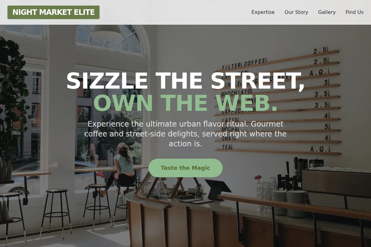Street-Cart Cafe
