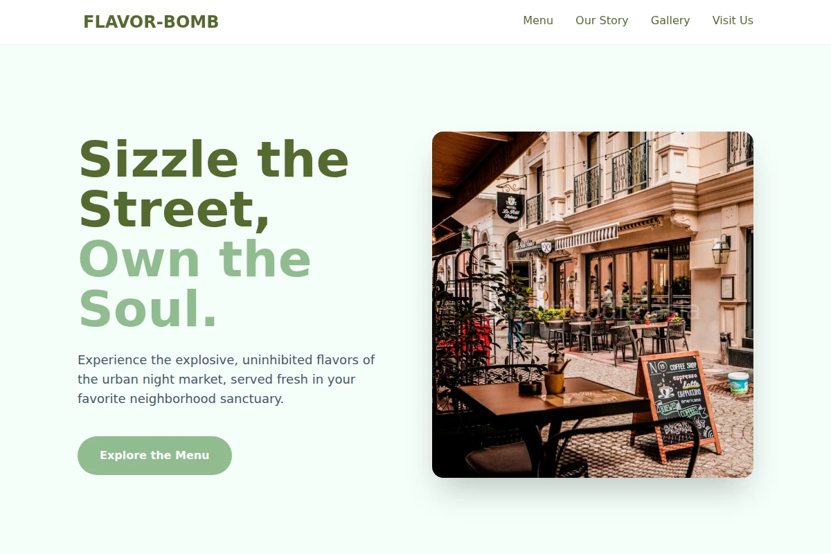 Flavor-Bomb Cafe
