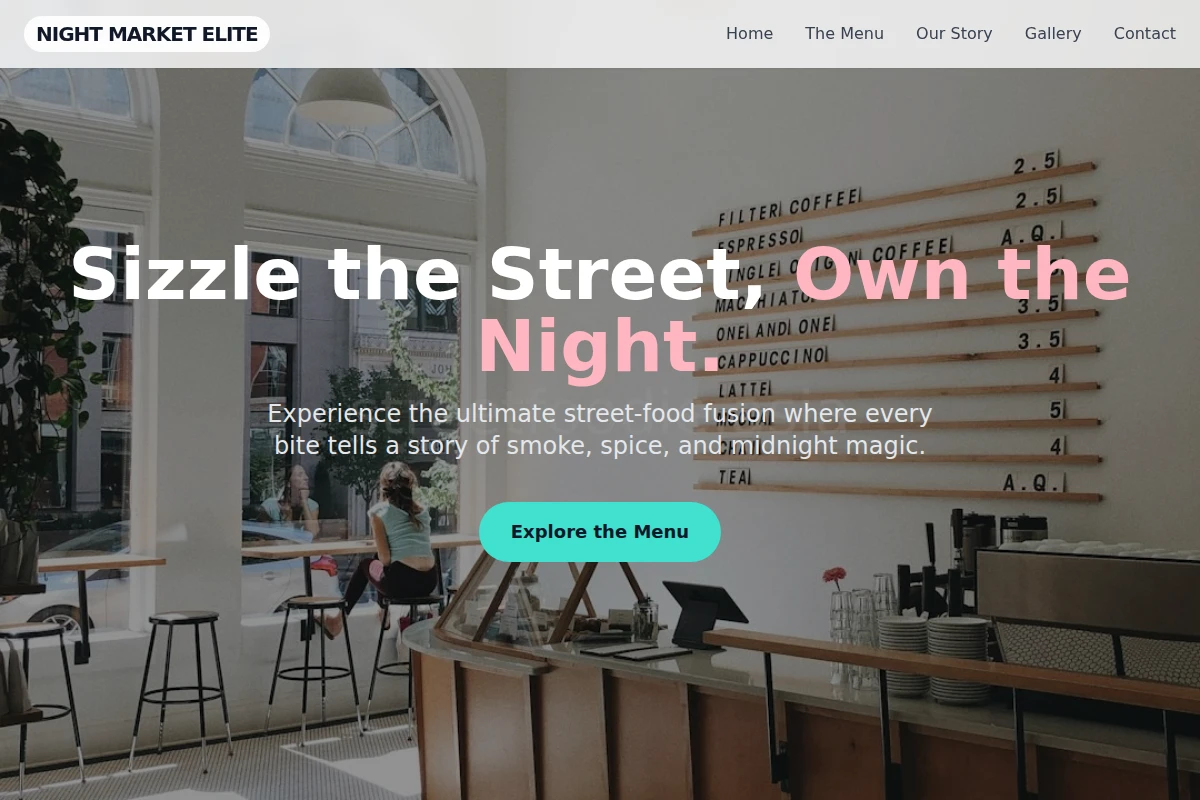 Night-Market Cafe