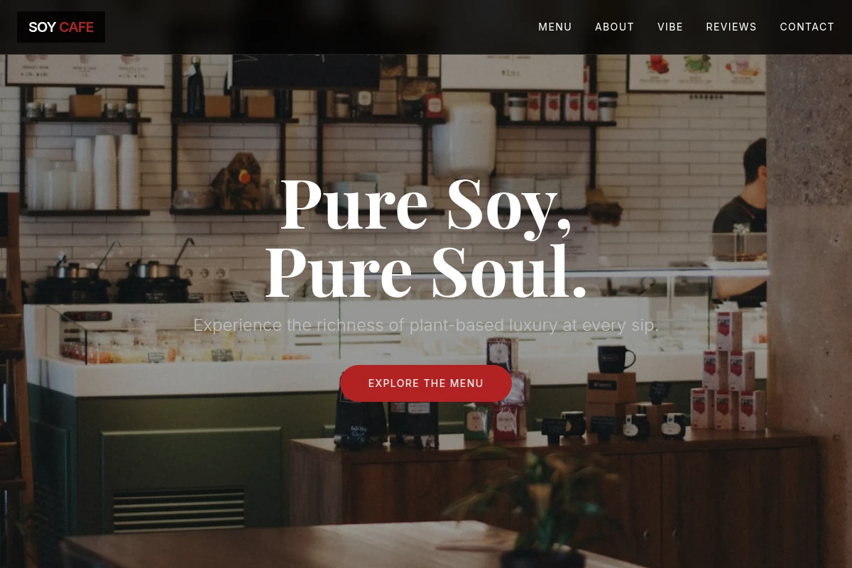 Soy Cafe