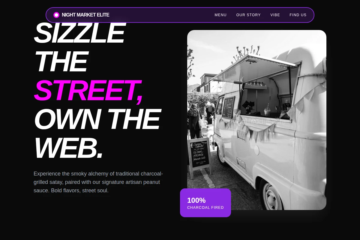 Satay Food Truck