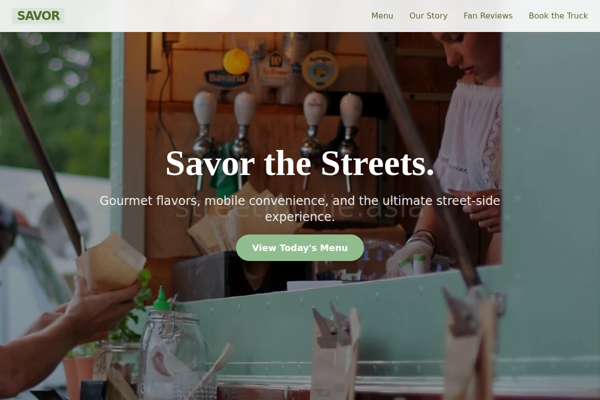 Savor Food Truck