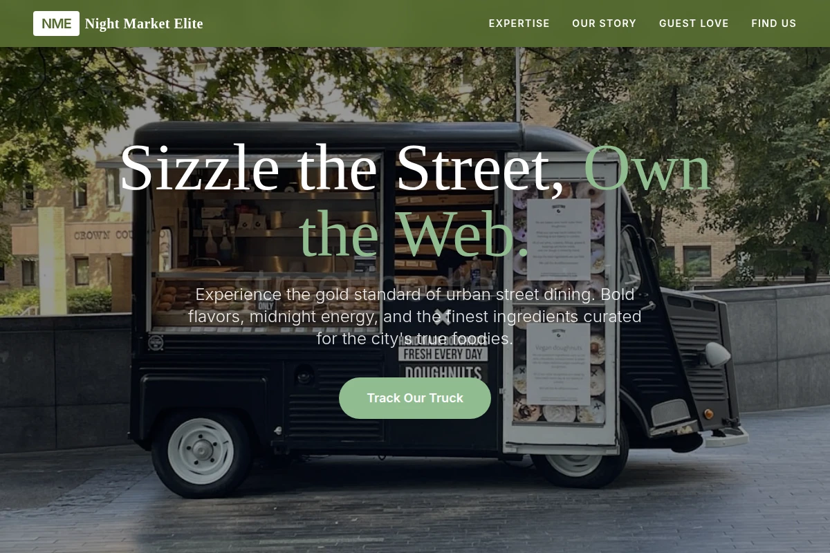 Street-Cart Food Truck