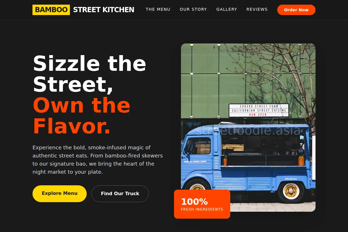 Bamboo Food Truck