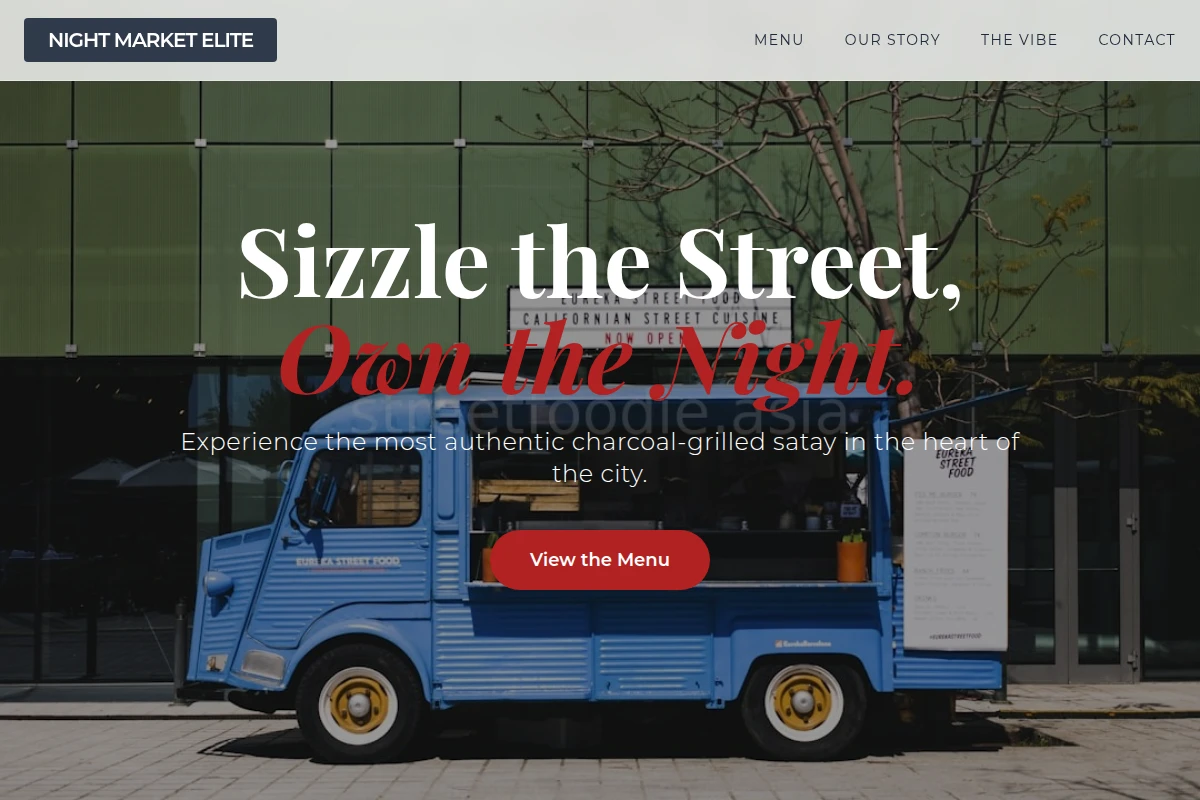 Satay Food Truck