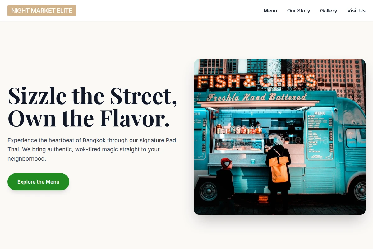 Pad-Thai Food Truck