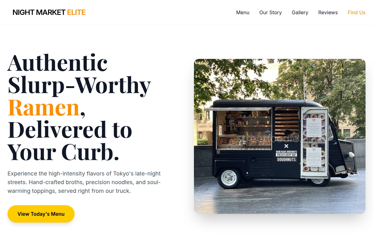 Ramen Food Truck