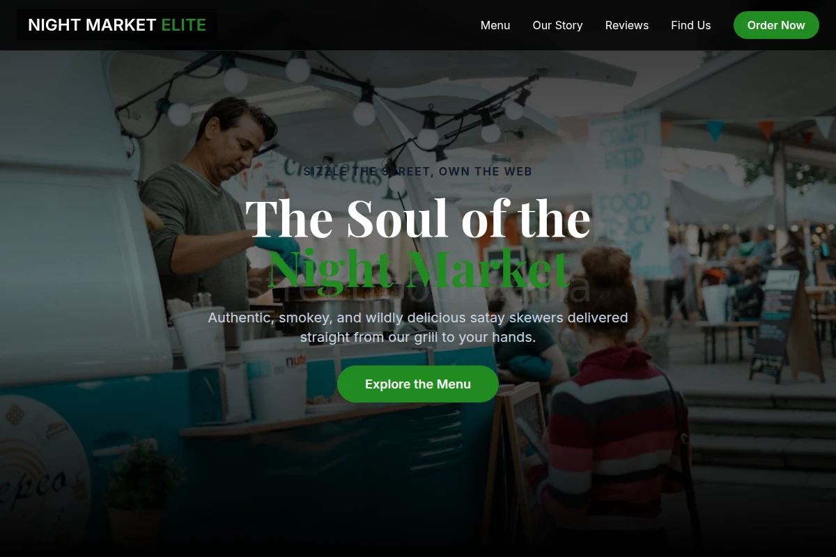 Satay Food Truck