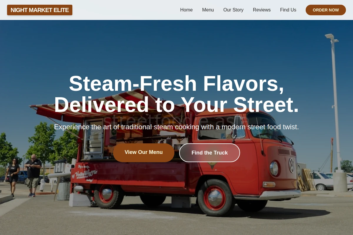 Steam Food Truck