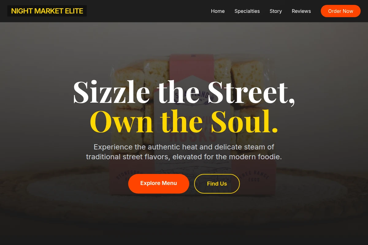Steam Specialty Food