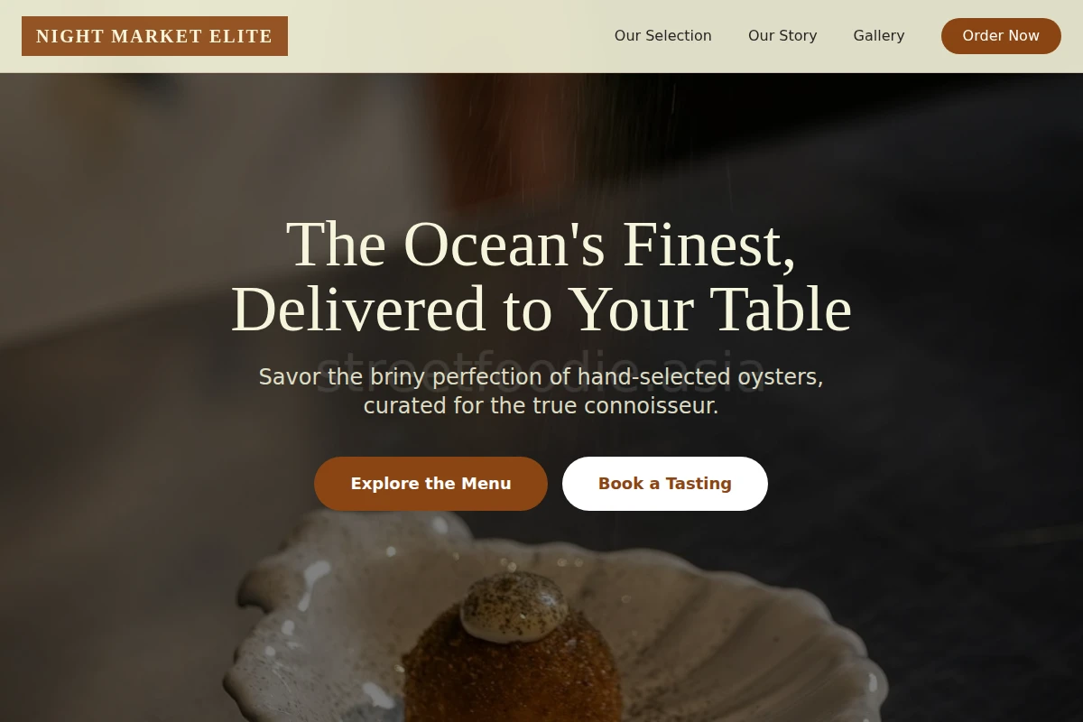 Oyster Specialty Food