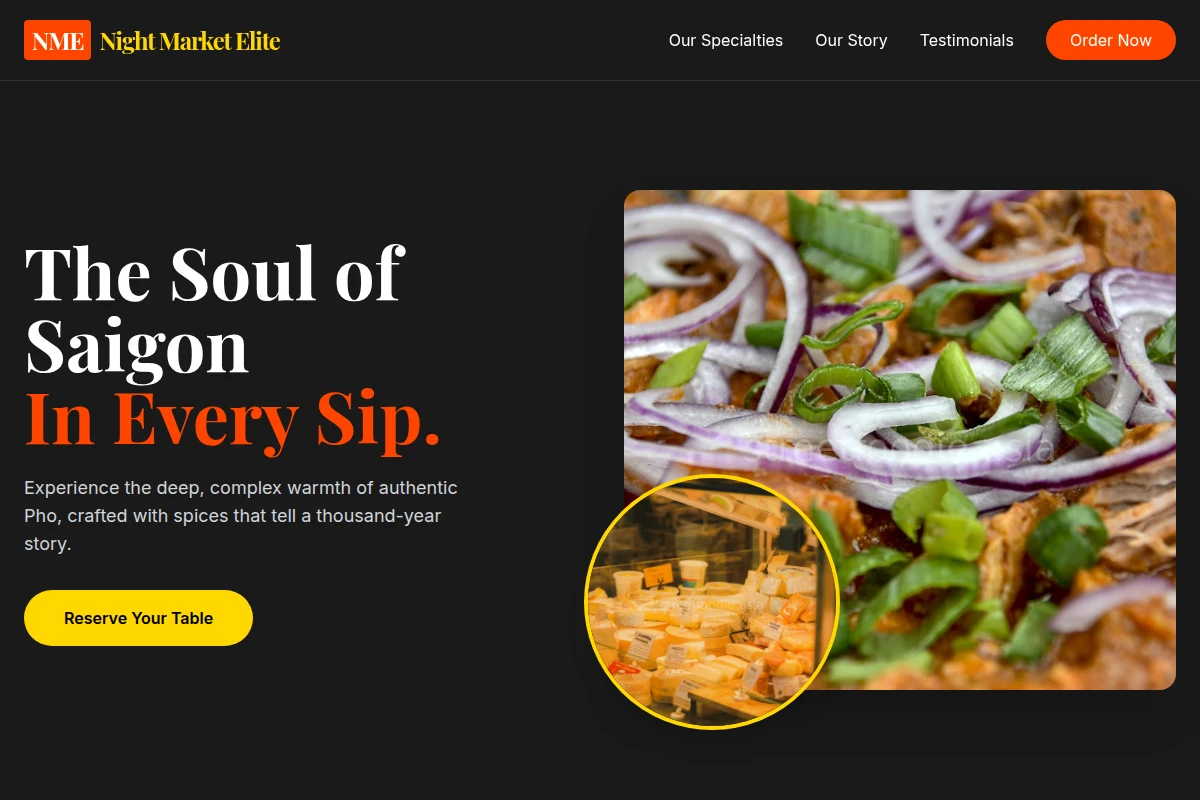 Pho Specialty Food