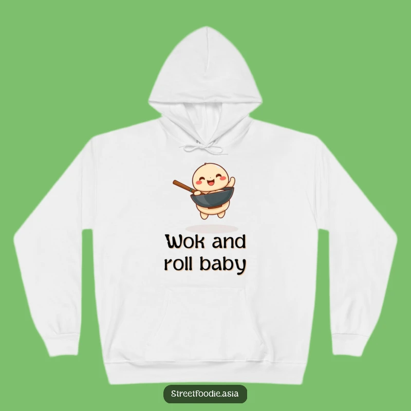 Funny Dumpling Wok Hoodie: Cozy & Comical Cooking Wear, Perfect Gift