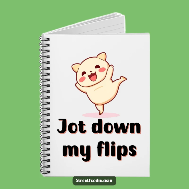 Funny Dim Sum Cartwheel Notebook: Jot Down Ideas with Hilarious Flair