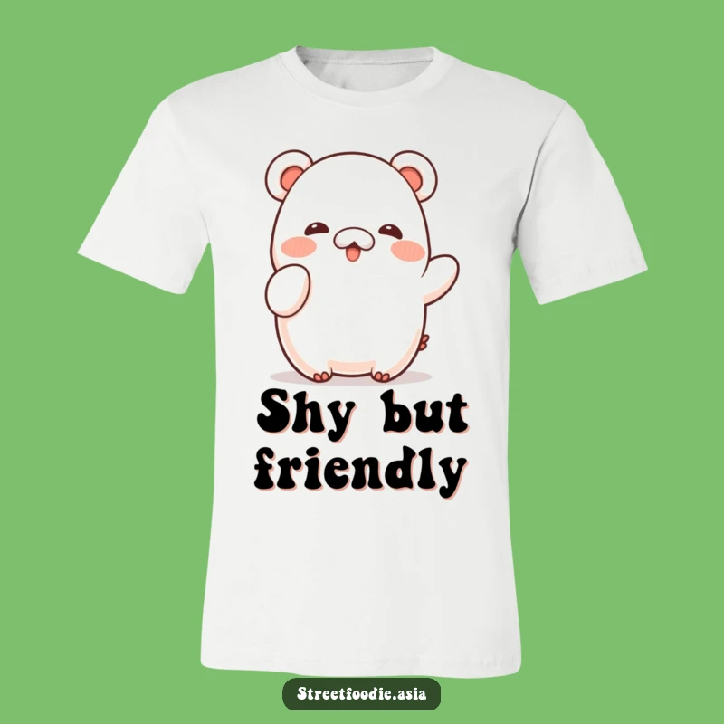 Funny Shy Bao Wave T-Shirt: Wear Your Gentle Humor with Pride