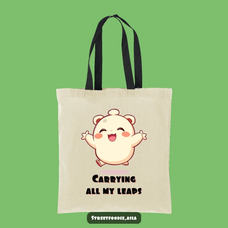 Funny Dumpling Joy Tote Bag: Carry Your Essentials with a Smile